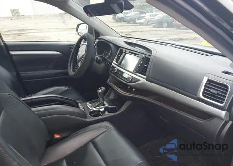 2019 Toyota Highlander Xle from USA, damaged, VIN 5TDKZRFH7KS560257